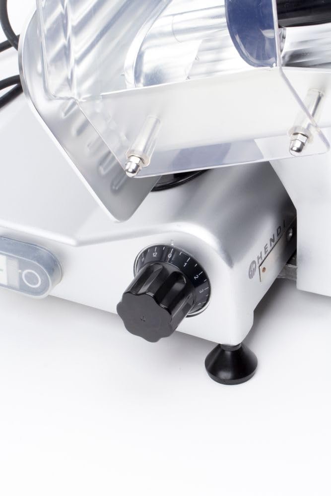 HENDI - Profi Line 195 - 416x400x335mm - trancheuse multi-usages, lame 195mm, 0-12mm