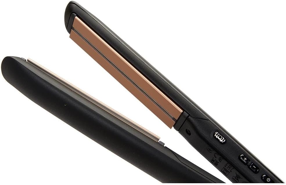 Remington - lisseur céramique S8590 - plaques 110mm - soin à la kératine, contrôle digital, S8590