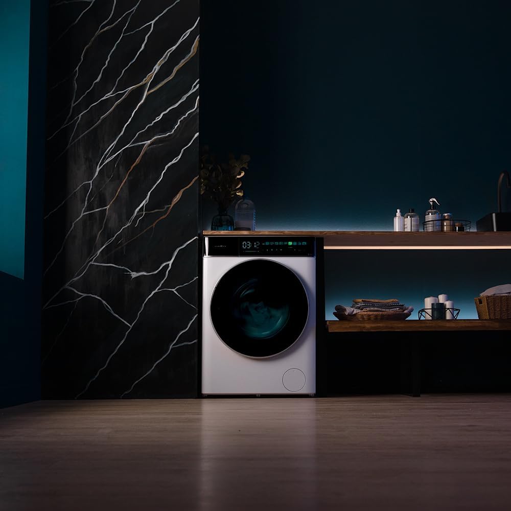 Cecotec - Bolero DressCode 9900 - 9kg, 1400rpm, 16 programmes, écran couleur, moteur inverter, SteamMax, A