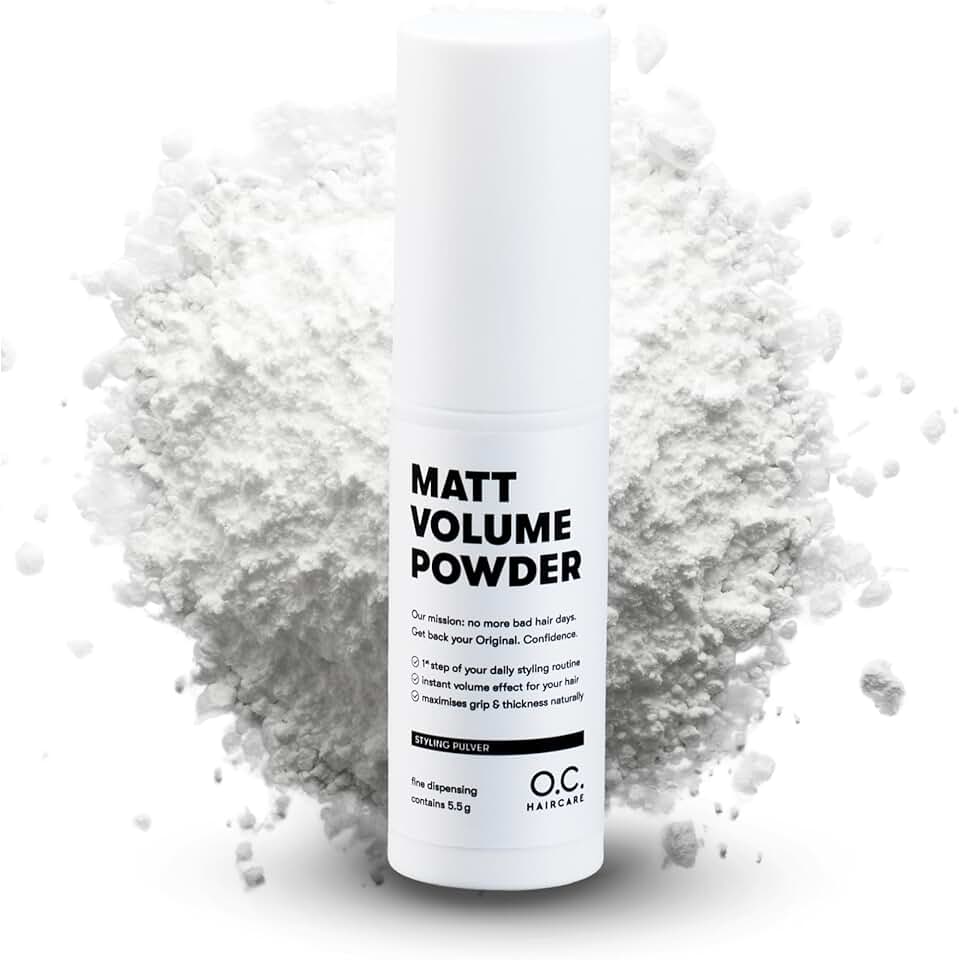 Poudre coiffante - effet mat - volume & tenue cheveux fins - stabilité maximale