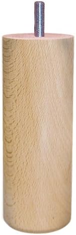 Margot - Caméléon Cylindre - pieds de lit bois 20 cm - vernis naturel - 3700527815763