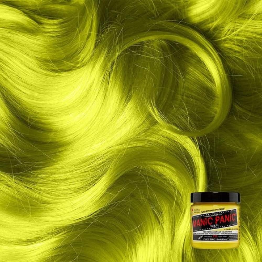 Manic Panic - Electric Banana Classic Creme - 2x118ml - jaune, vegan, semi-permanent, cruelty free