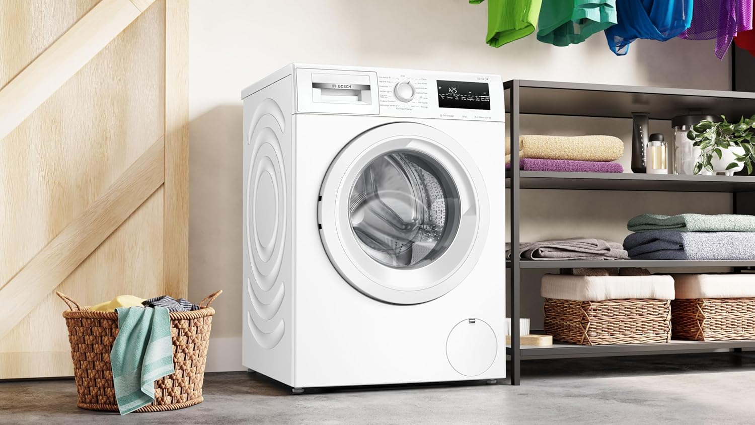 Bosch - Série 4 - 9 kg, 1400 trs/min, blanc, lave-linge hublot - WAN28209FR