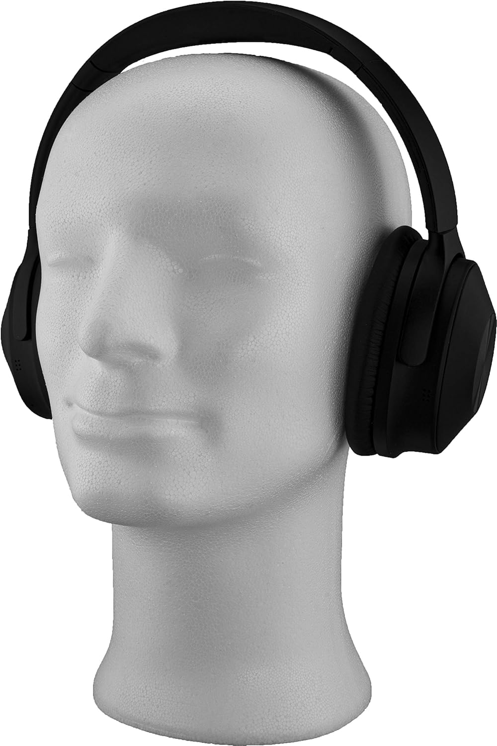 Tête en polystyrène homme - blanc - 300x210x170 mm - hauteur 300 mm - A33M8693