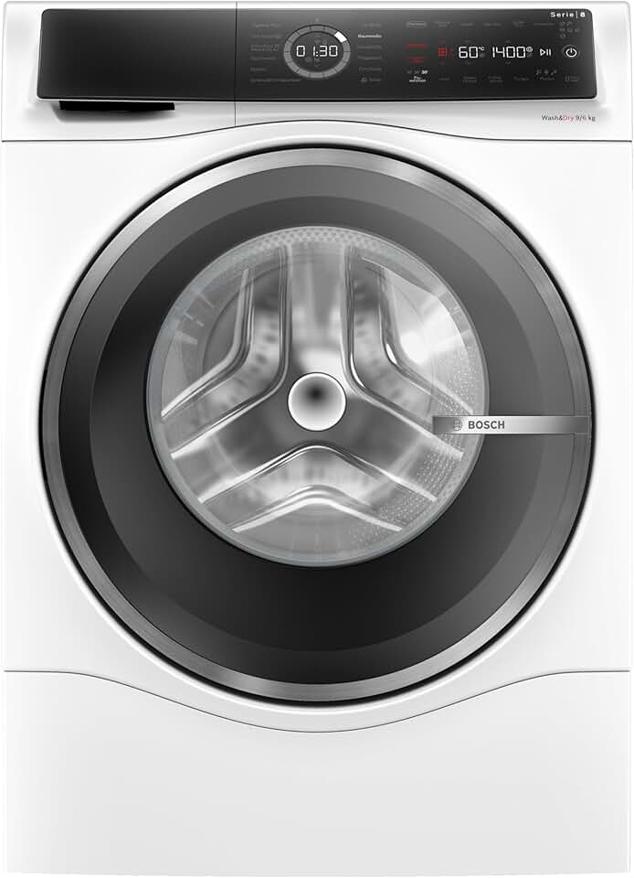 Bosch - Série 8 - 60 cm - lave-linge séchant 9/6kg, 1400 tr/min, Home Connect, WNC244070