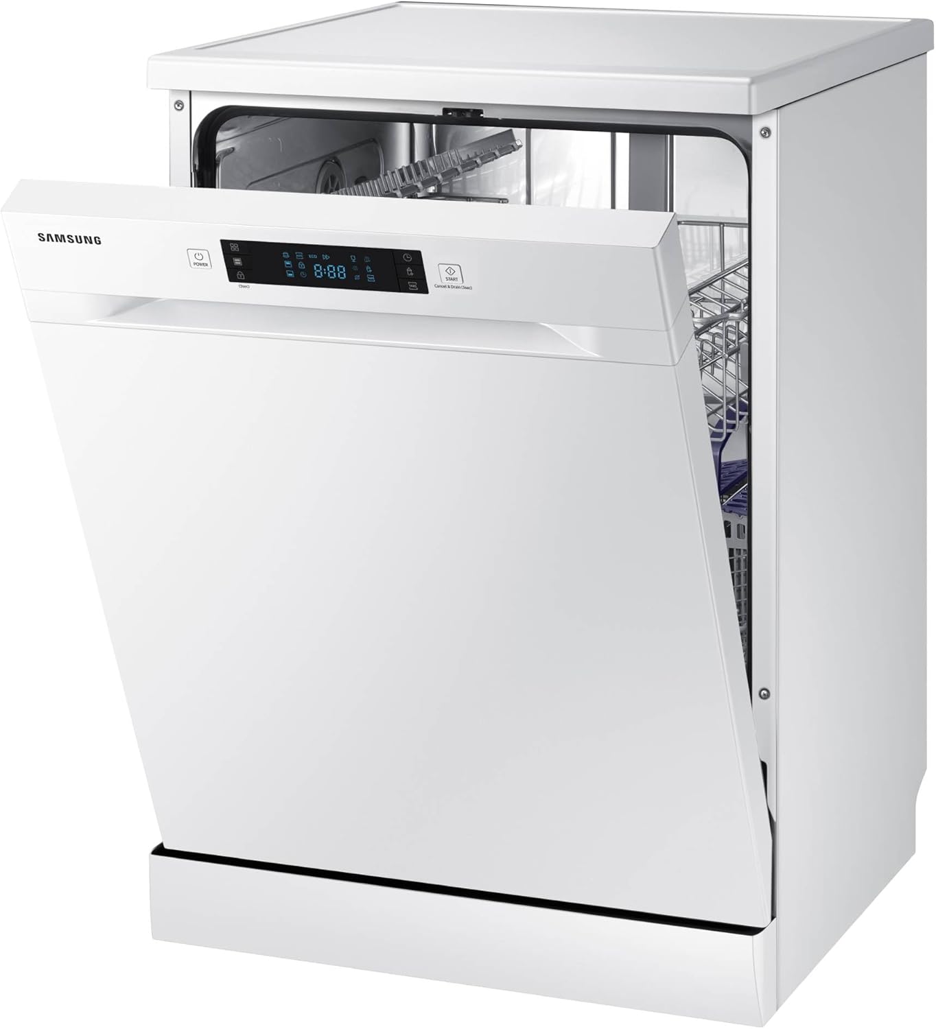 Samsung - lave-vaisselle série 6040 - 60cm - 13 couverts, blanc, A++, DW60M6040FW