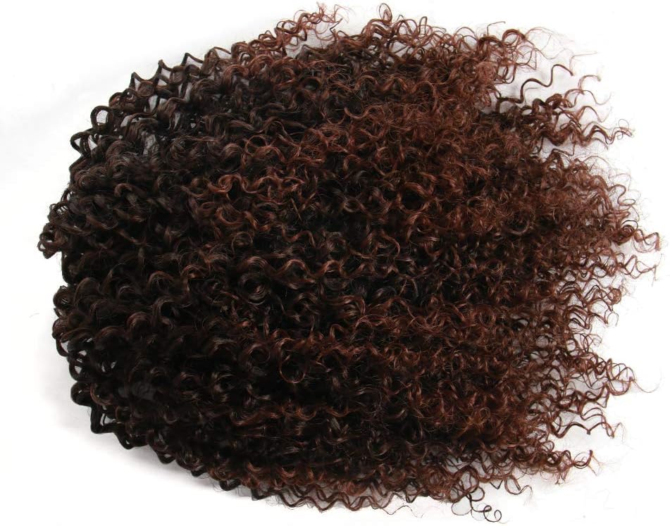 Extension de queue de cheval - bouclée courte - 12 pouces - couleur 1B/33#