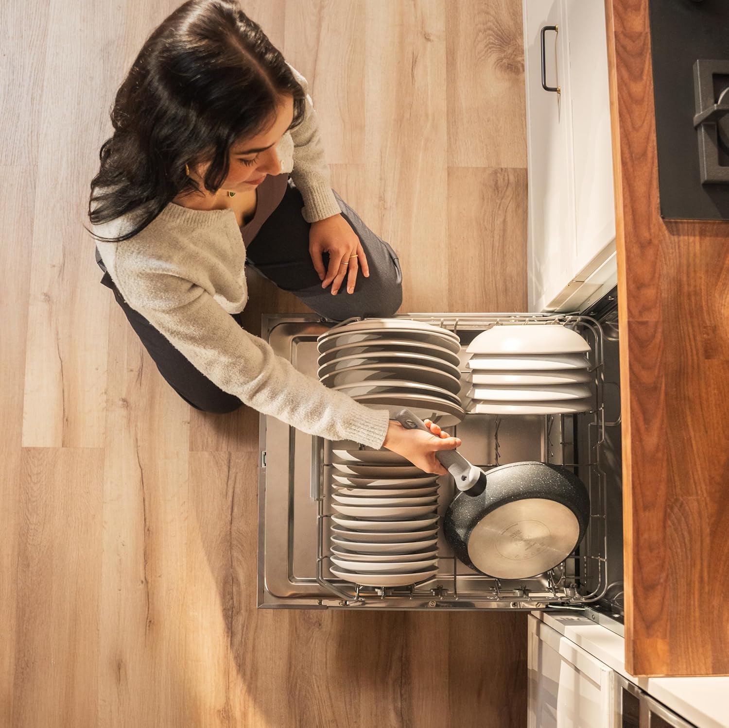 Cecotec - Bolero Aguazero 6500 Full-BI - 60 cm - 15 couverts, 6 programmes, faible énergie