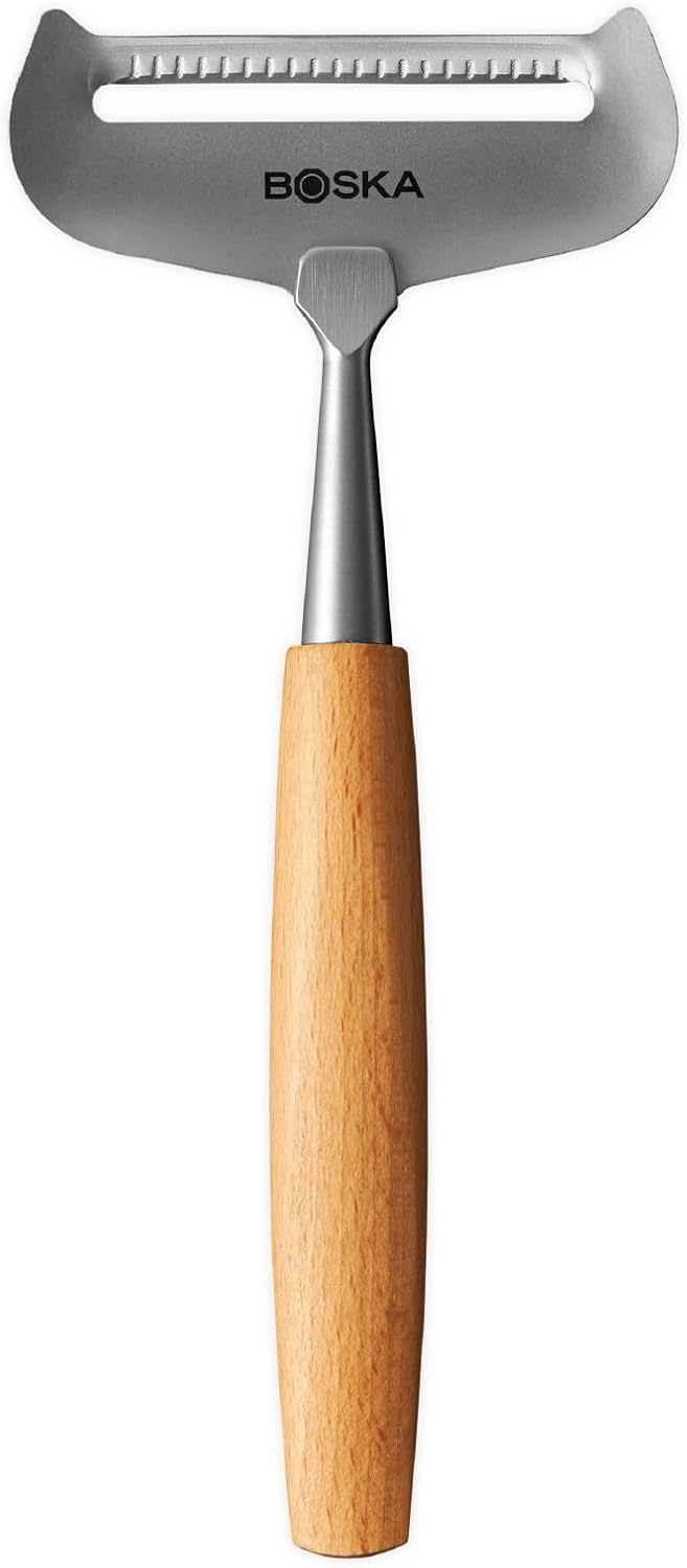 BOSKA - Amigo - tranchette fromage inox/bois ergonomique BSF