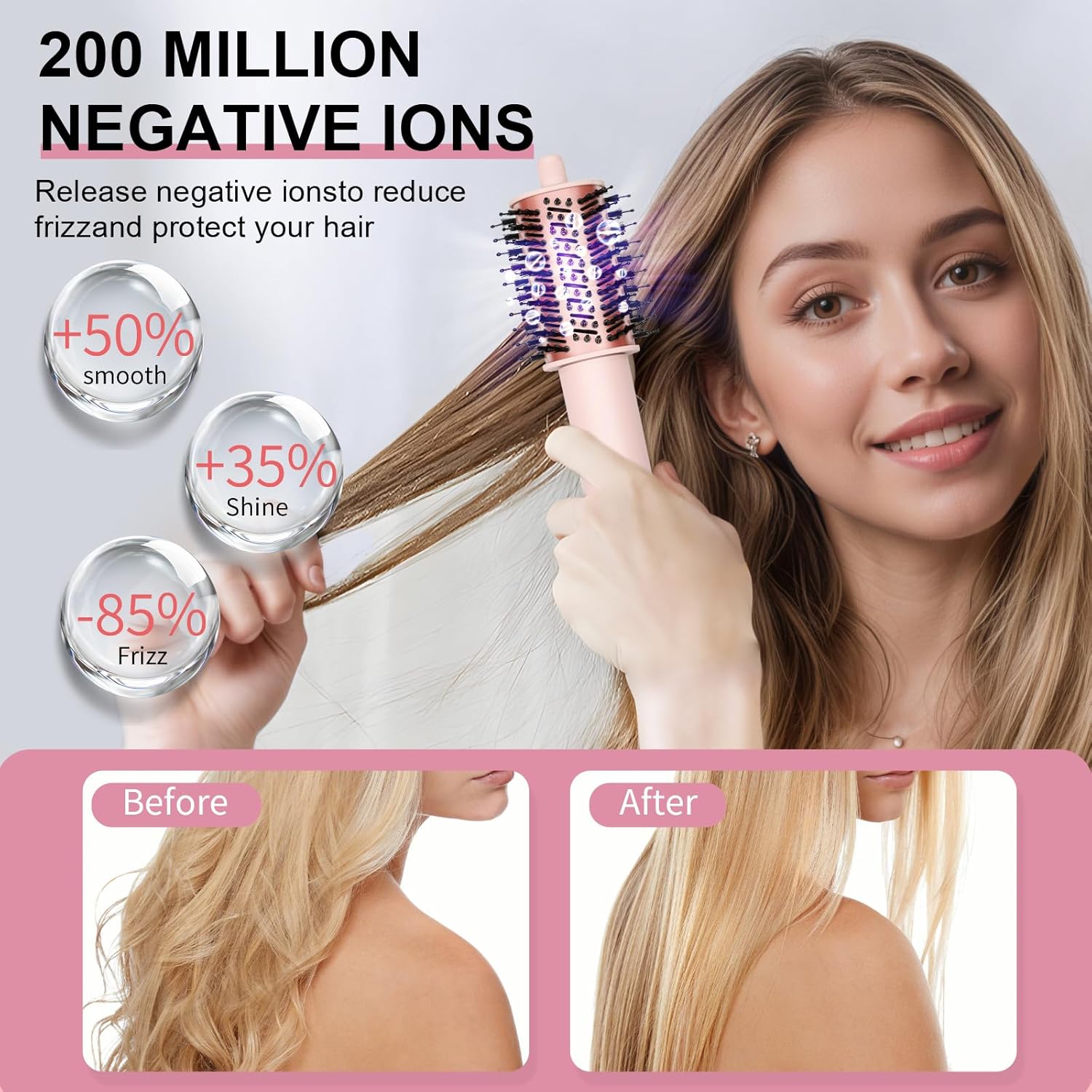 Coiffeur 9 en 1 - affichage numérique - léger - ionique - 3 chaleurs