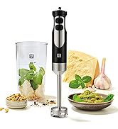 ZWILLING Mixeur plongeant, 550 Watt, Incl. verre gradué 600 ml, Acier Inoxydable, Noir