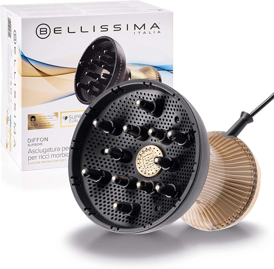 Bellissima - Diffon Supreme XL - diffuseur céramique - 2 vitesses, 3 températures, séchage ionique doux