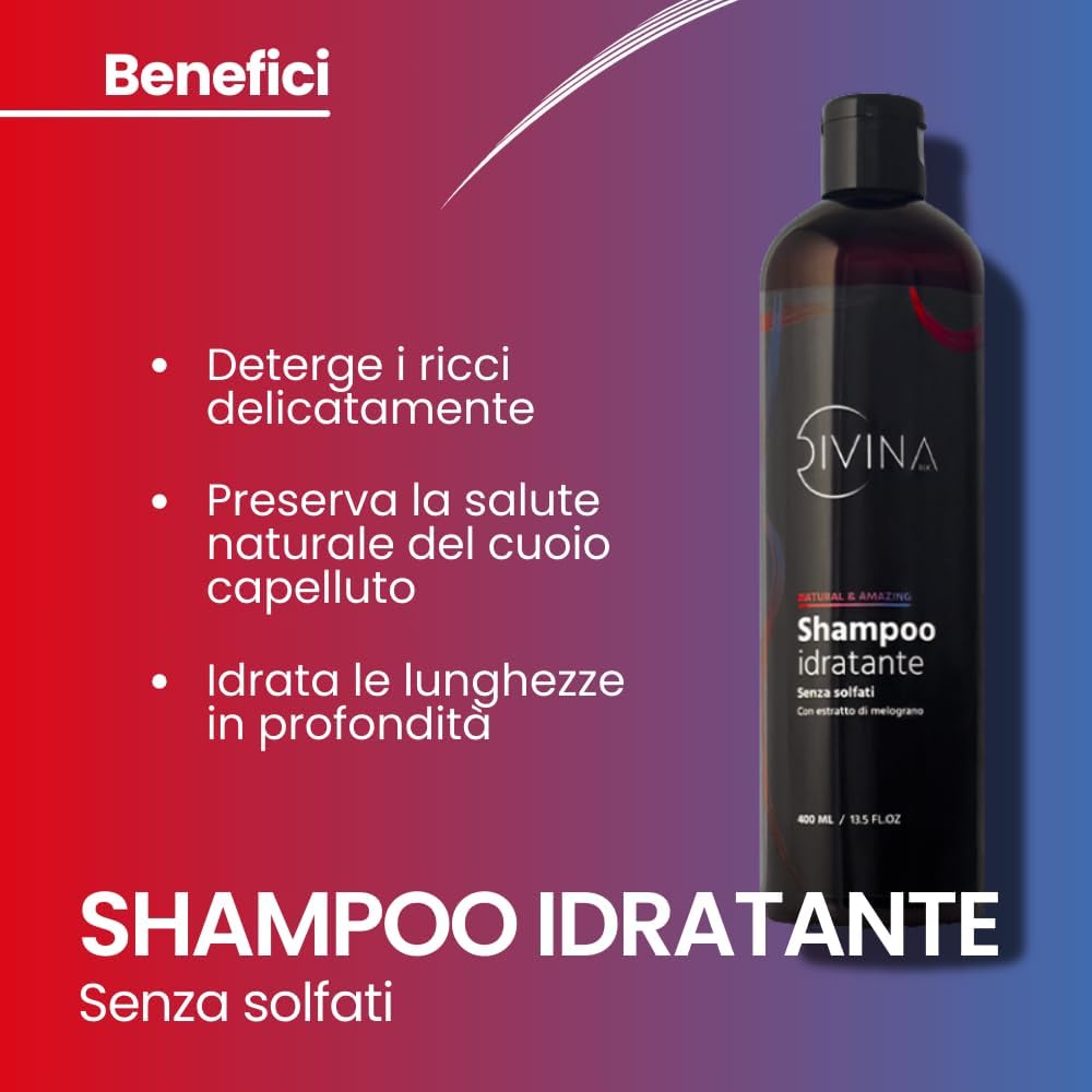 DIVINA BLK - Natural&Amazing - soin hydratant cheveux bouclés, éclaircissant