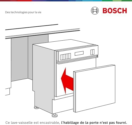 Bosch - lave-vaisselle Série 6 - 45 cm - 10 couverts, 42 dB, Home Connect, SPV6EMX05E