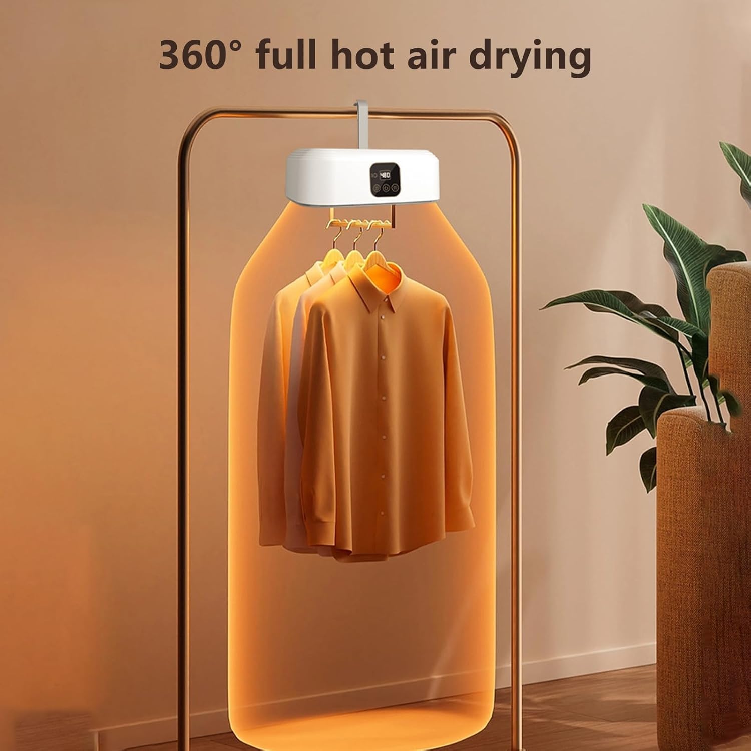 Mini sèche-linge - pompe à chaleur, UV, minuterie, télécommande, compact