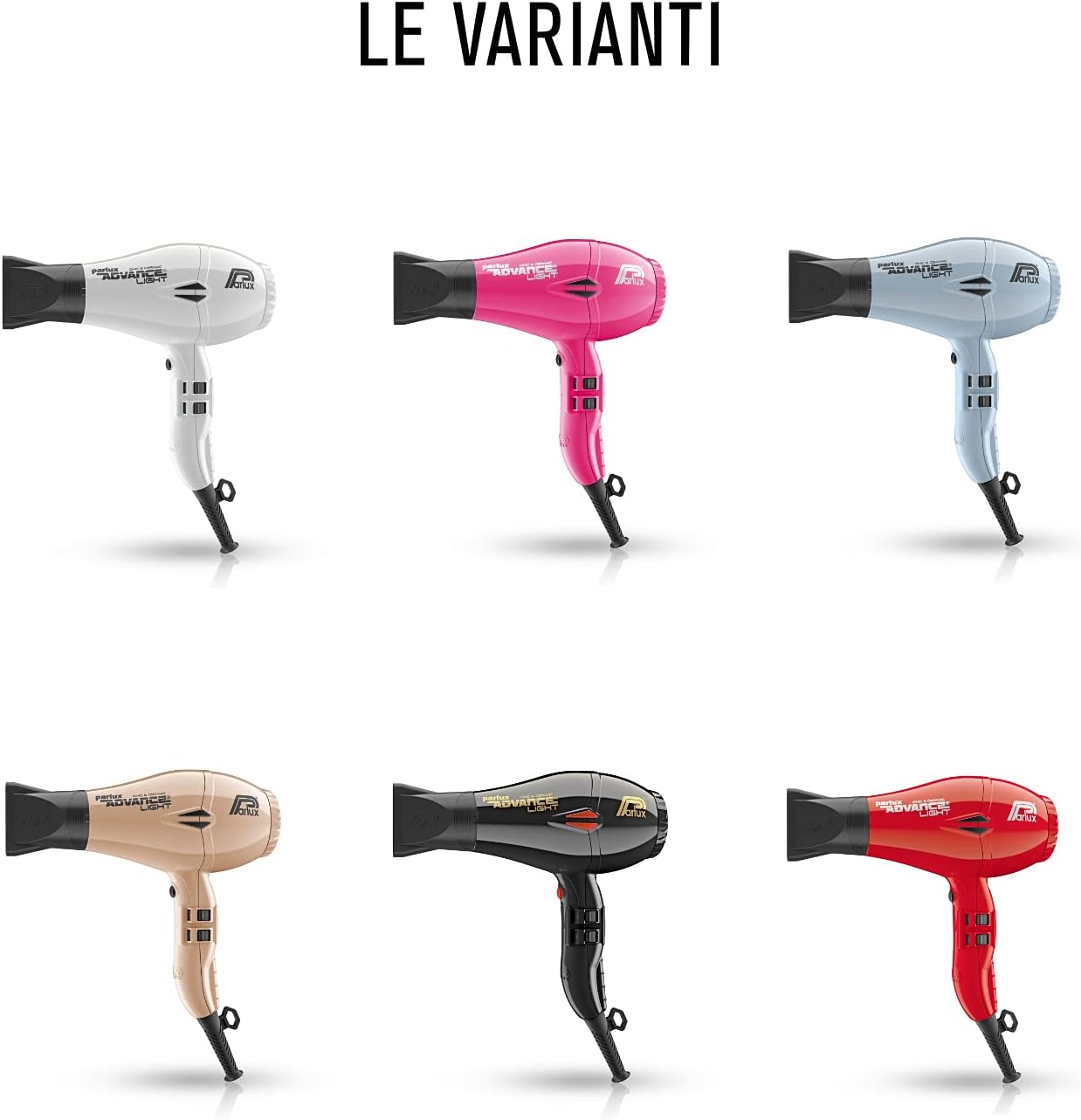 Parlux - Advance Light - sèche-cheveux ionique céramique or