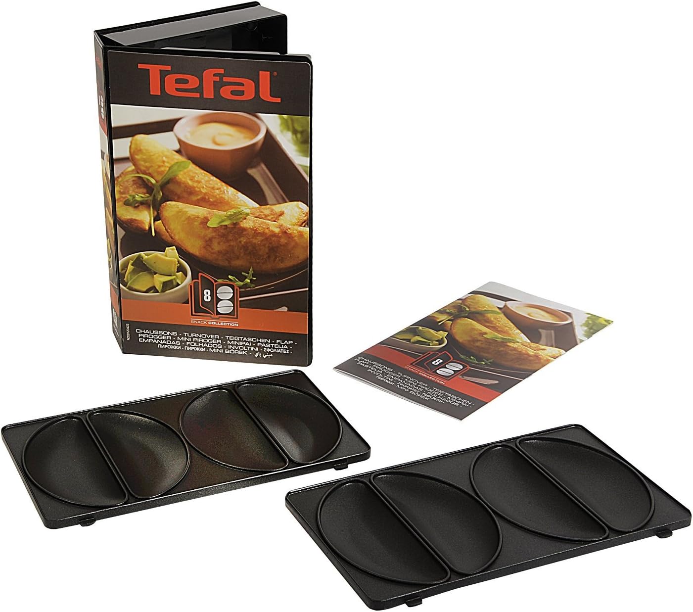 Tefal - Snack Collection - plaques empanadas + livre recettes - XA800812