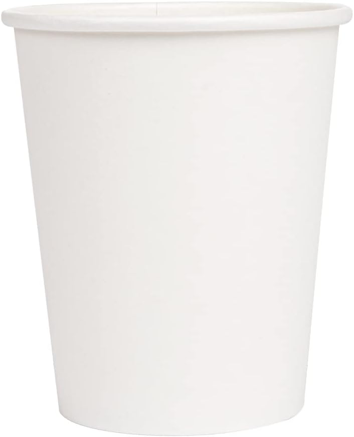 García de Pou - gobelets 1 paroi - 240 ml - carton blanc, Ø8x9,2 cm