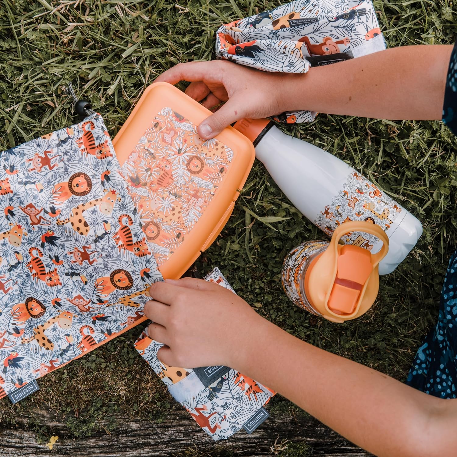 NERTHUS - boîte à lunch Safari - légère et facile à nettoyer - FIH 921