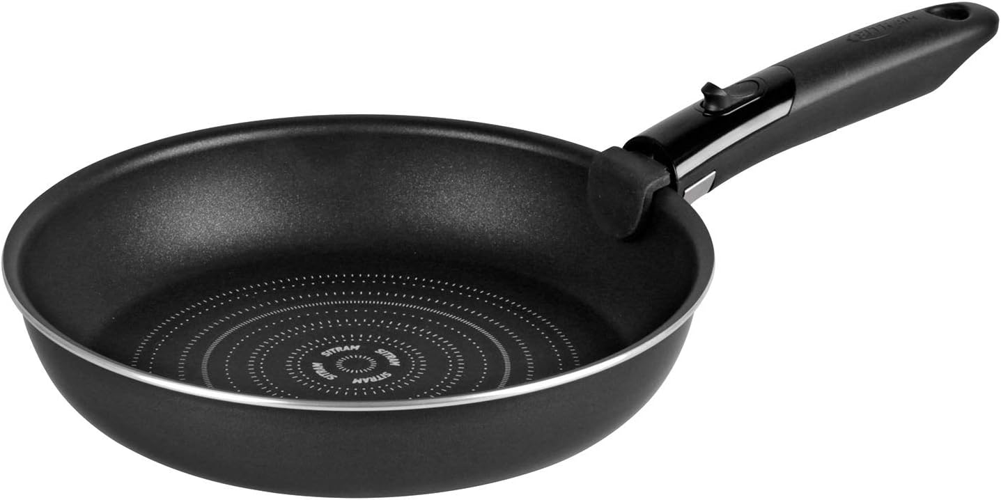 Sitram - Sitramovible - 20/24/28cm - Lot 3 poêles anti-adhérentes, poignée amovible, induction 712757