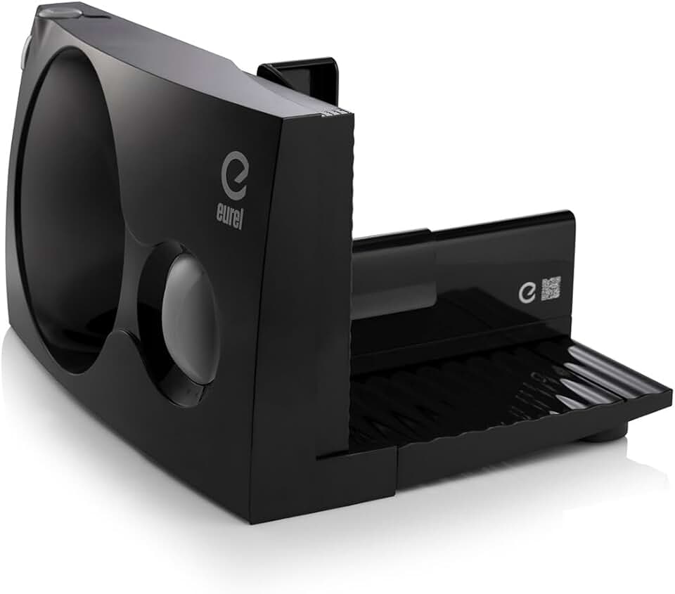 EUREL - trancheuse électrique RS42 - Ø170mm - épaisseur réglable, moteur 80W, pliable