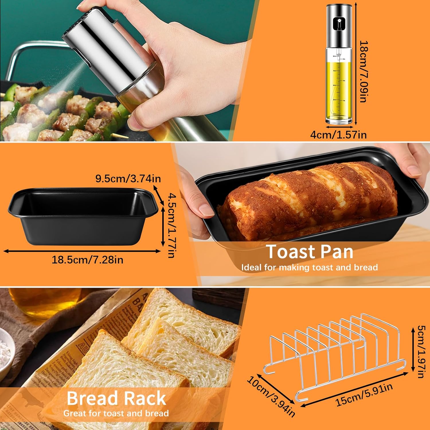 Moule silicone air fryer - accessoires 24 pièces - pour Ninja Foodi 10.4L - compatible AF500EU