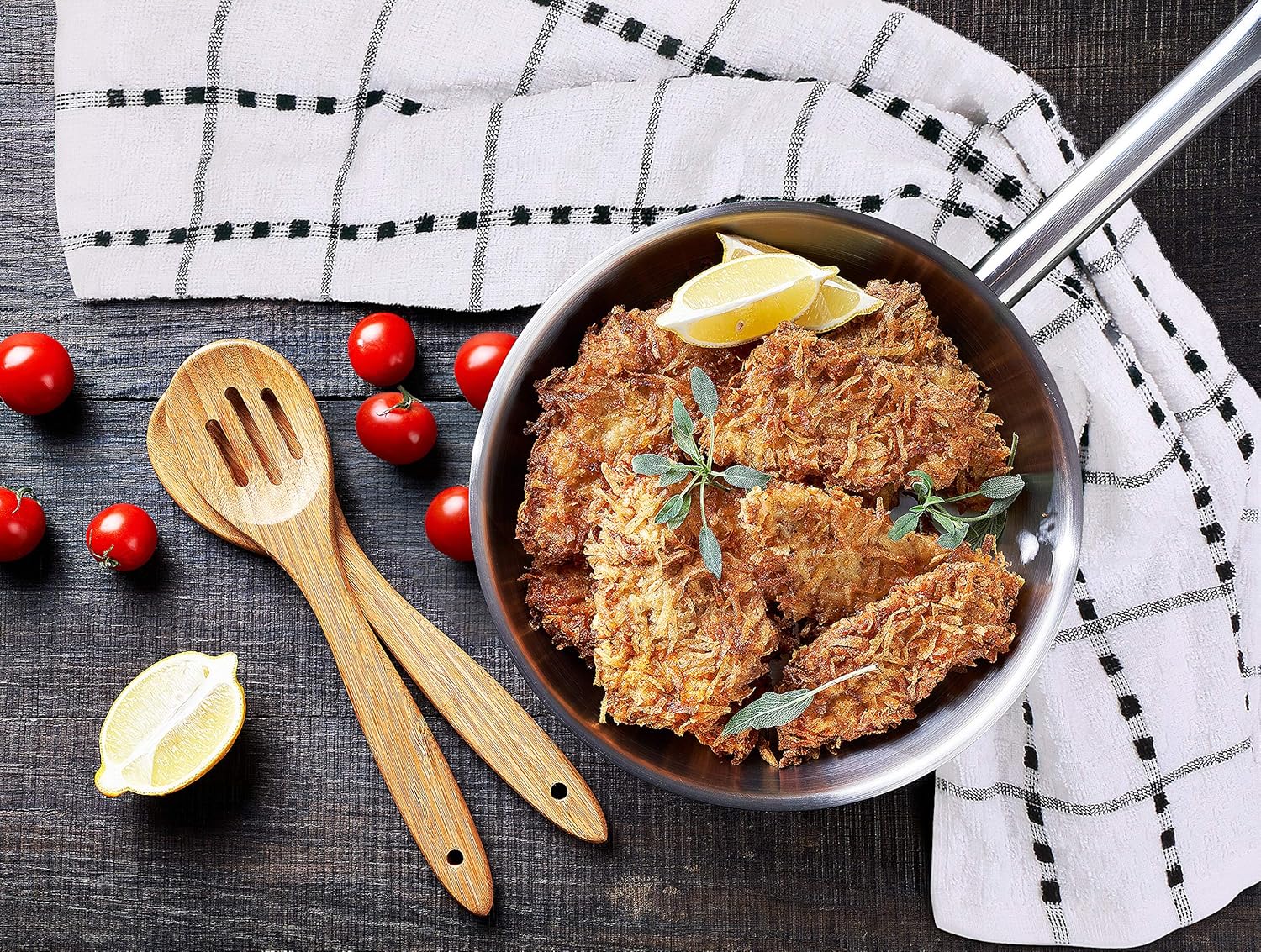 Utopia Towels - serviettes de cuisine - 38x64cm - 100% coton, lavables en machine, lot de 12