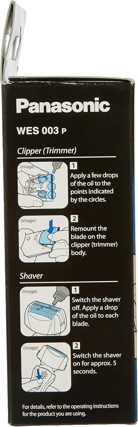 Panasonic - Huile lubrifiante lame - 50ml - entretien longue durée