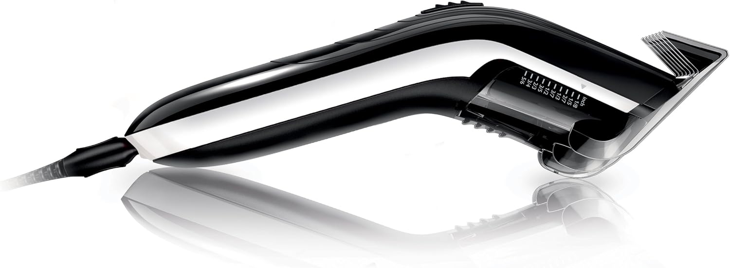 Philips - Tondeuse Cheveux - acier inoxydable - 11 hauteurs - QC5115/15