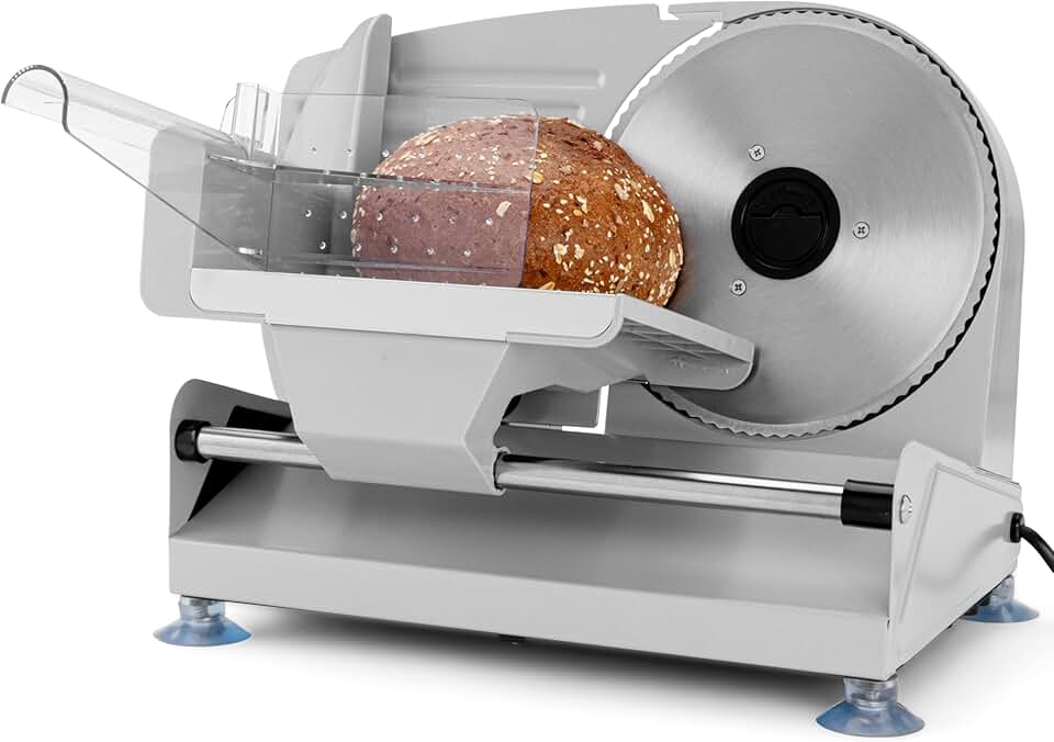 Clatronic - trancheuse universelle, lame 190mm, boîtier métal, 150W, MA 3585