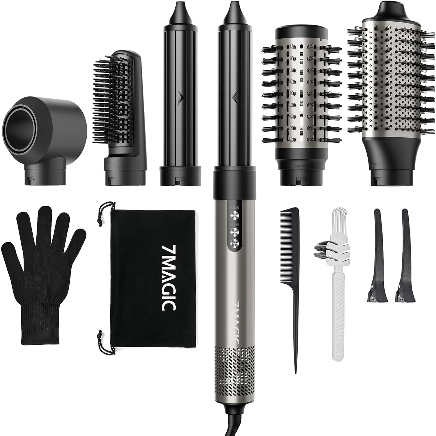 Air styler 6 en 1 - 110000 tr/min - séchage rapide, ionique, sans dommage