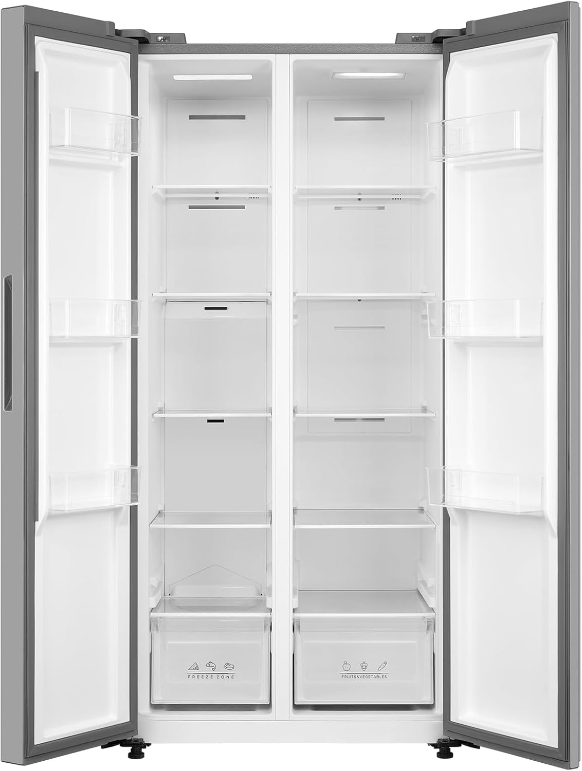Comfee - Réfrigérateur américain 177cm 460L Inox No Frost - RCS609IX2