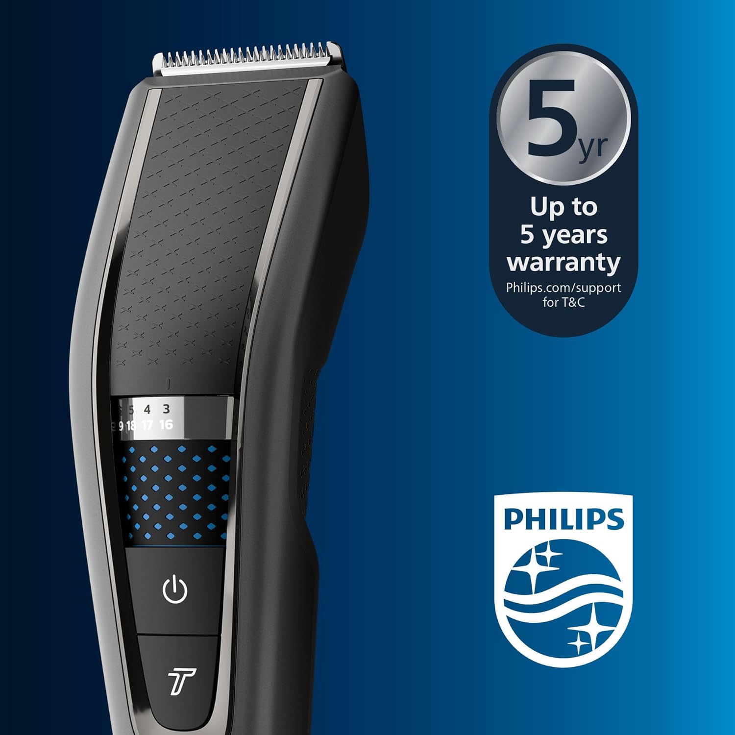 Philips - Série 7000 tondeuse multi-usage lavable - coupe précise - HC7650/15