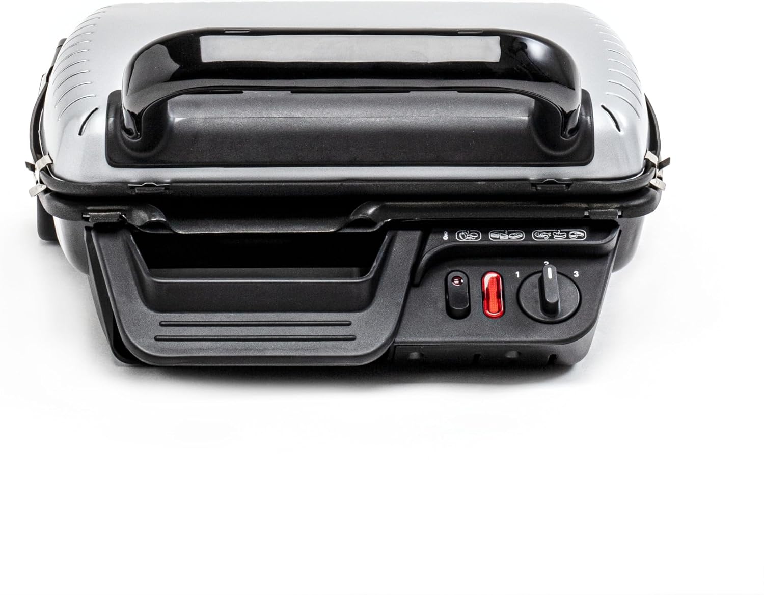Tefal - Grill Ultra Compact - 2000W, plaques antiadhésives, lave-vaisselle, bac récupération jus, GC305012