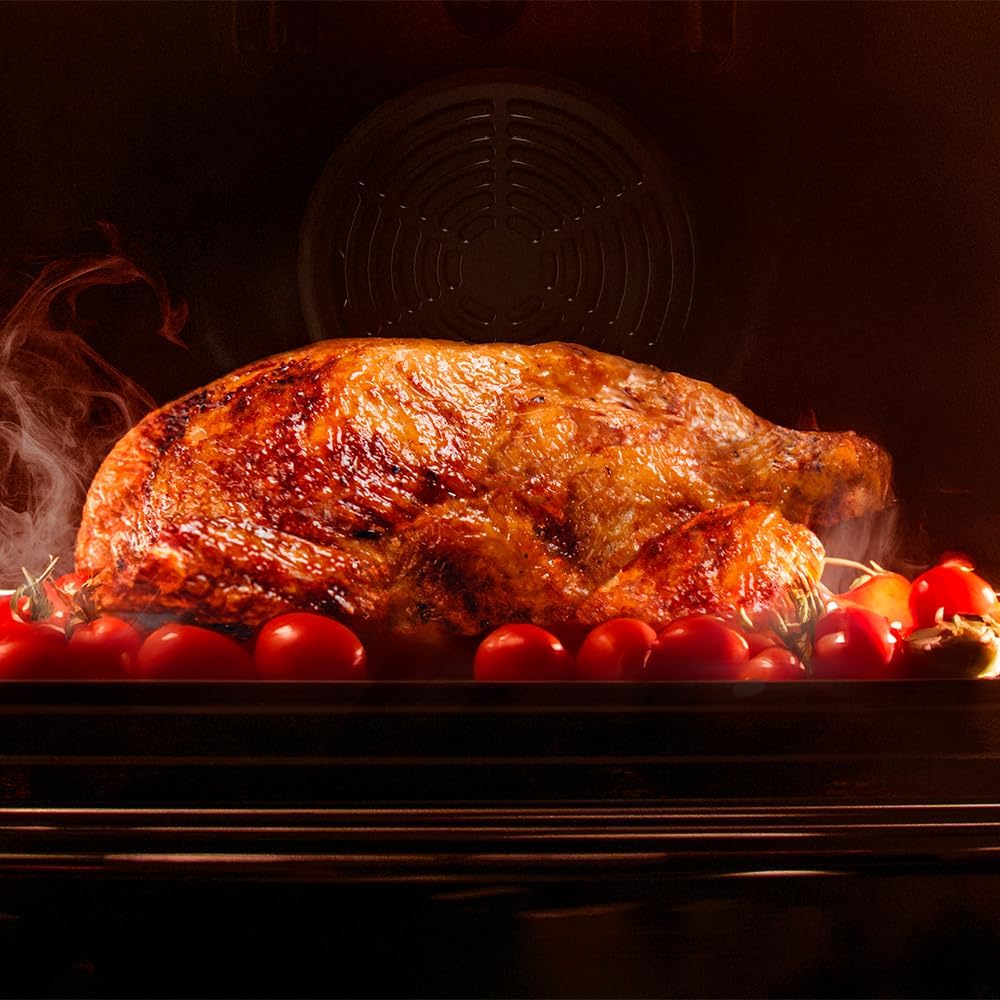 Cecotec - Four encastrable 60cm, 81L, pyrolyse, airfryer, P506000