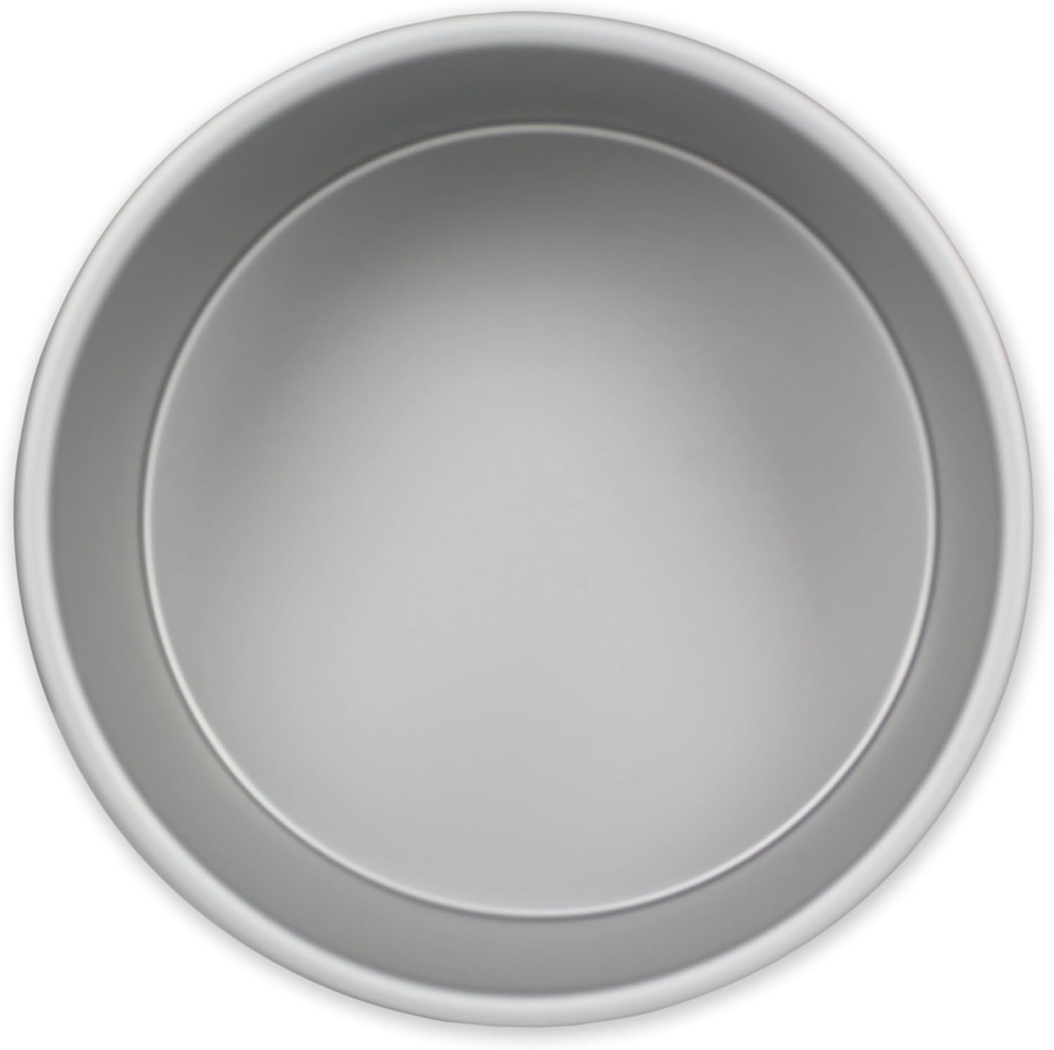 PME - Moule rond aluminium anodisé, 203x102 mm, argenté