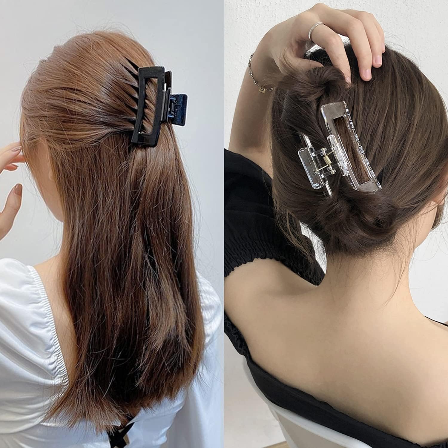 Kavya - 3 pièces pinces cheveux - grande taille - antidérapantes, idéales cheveux épais