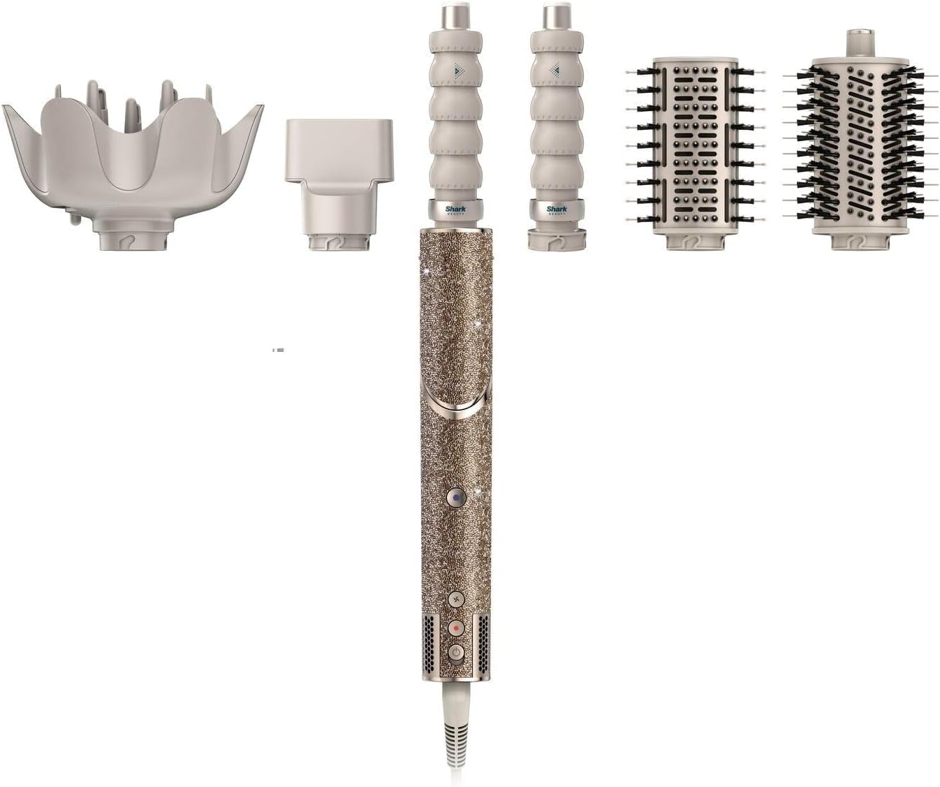 Shark - styler air chaud multi-styles - coiffage sans chaleur - boucleurs, brosses, concentrateur