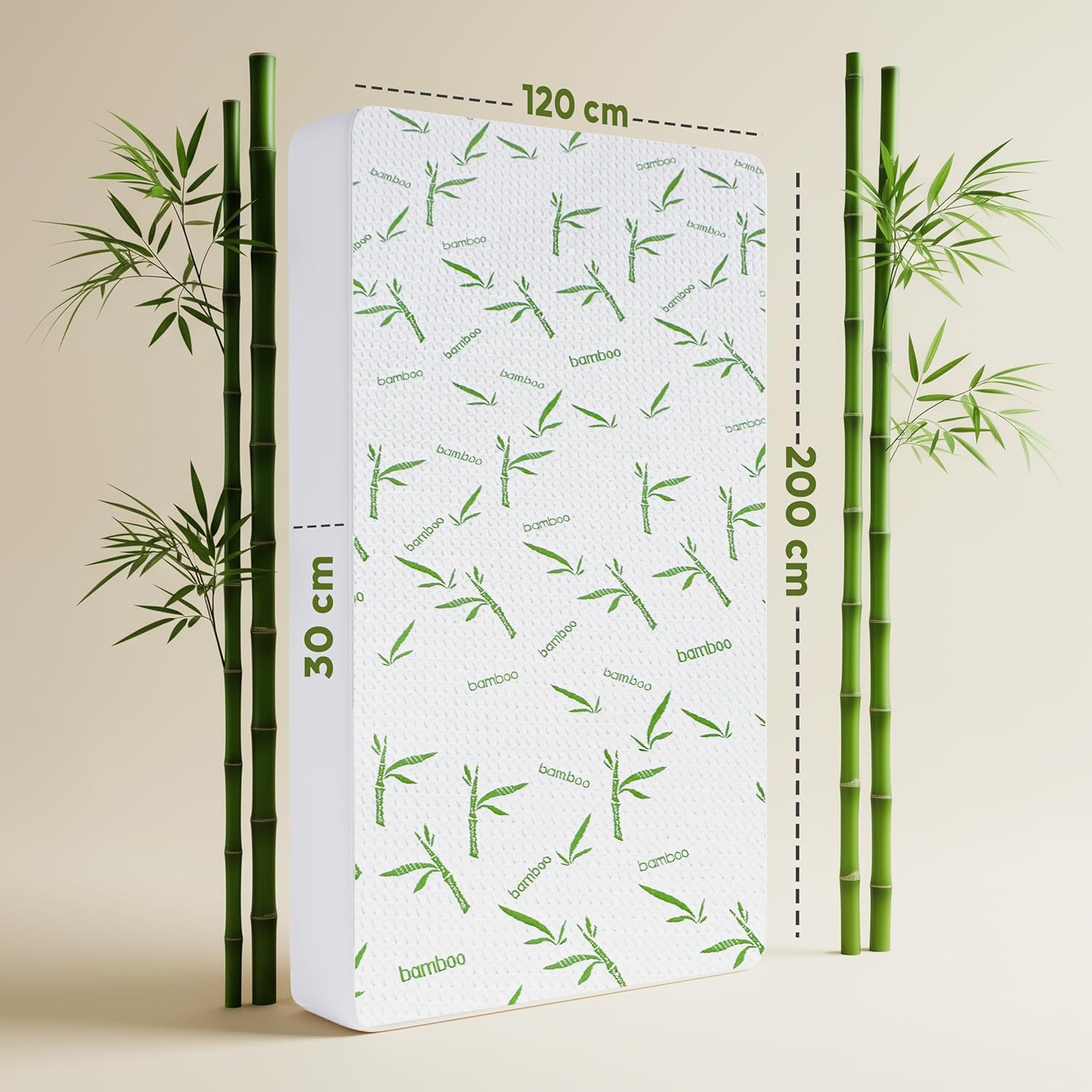 Utopia Bedding - Protège-matelas Premium - 120x200x30 cm - Imperméable, respirant, certifié Oeko-Tex