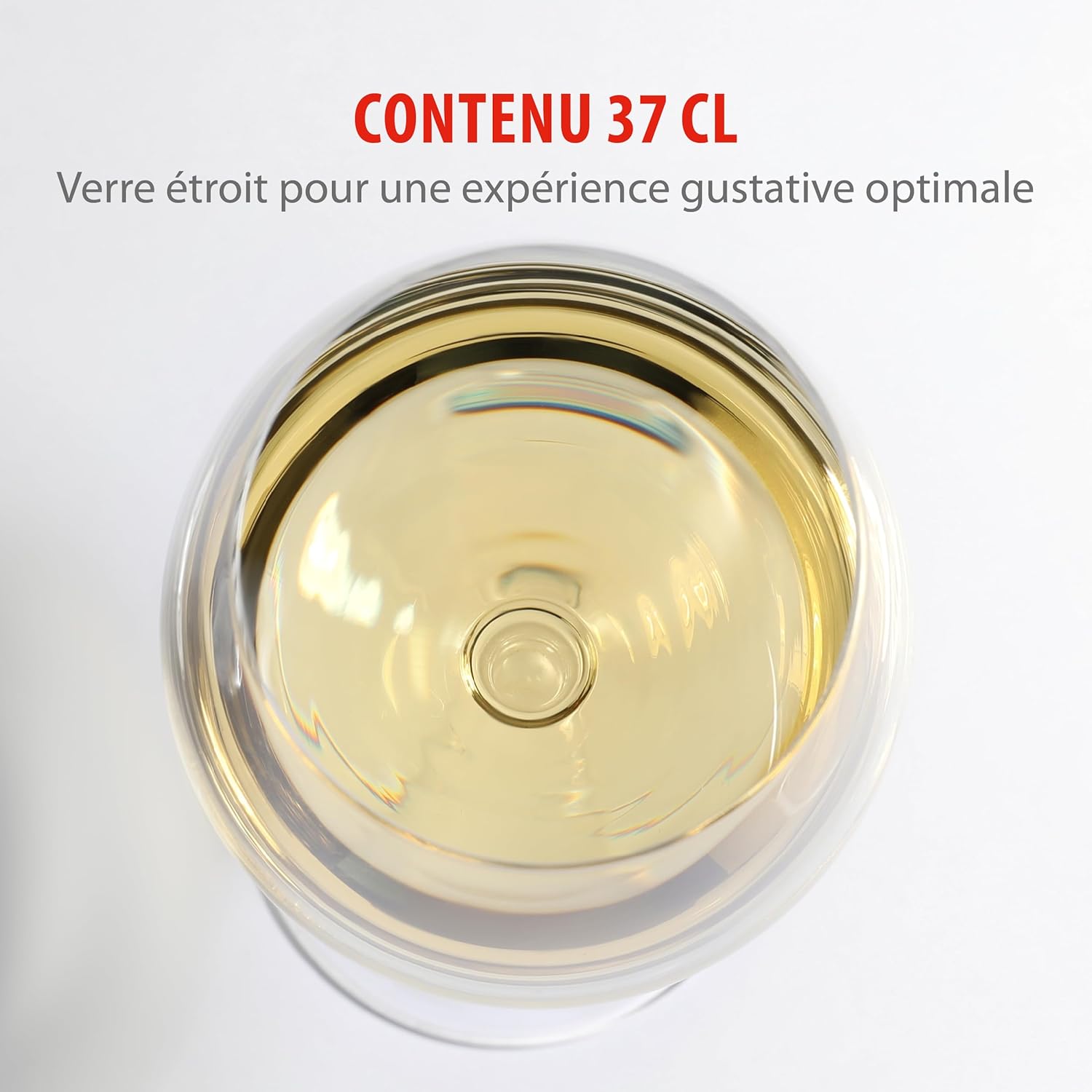 Alpina - Verre à vin blanc Claire - 37cl - lot de 6 verres