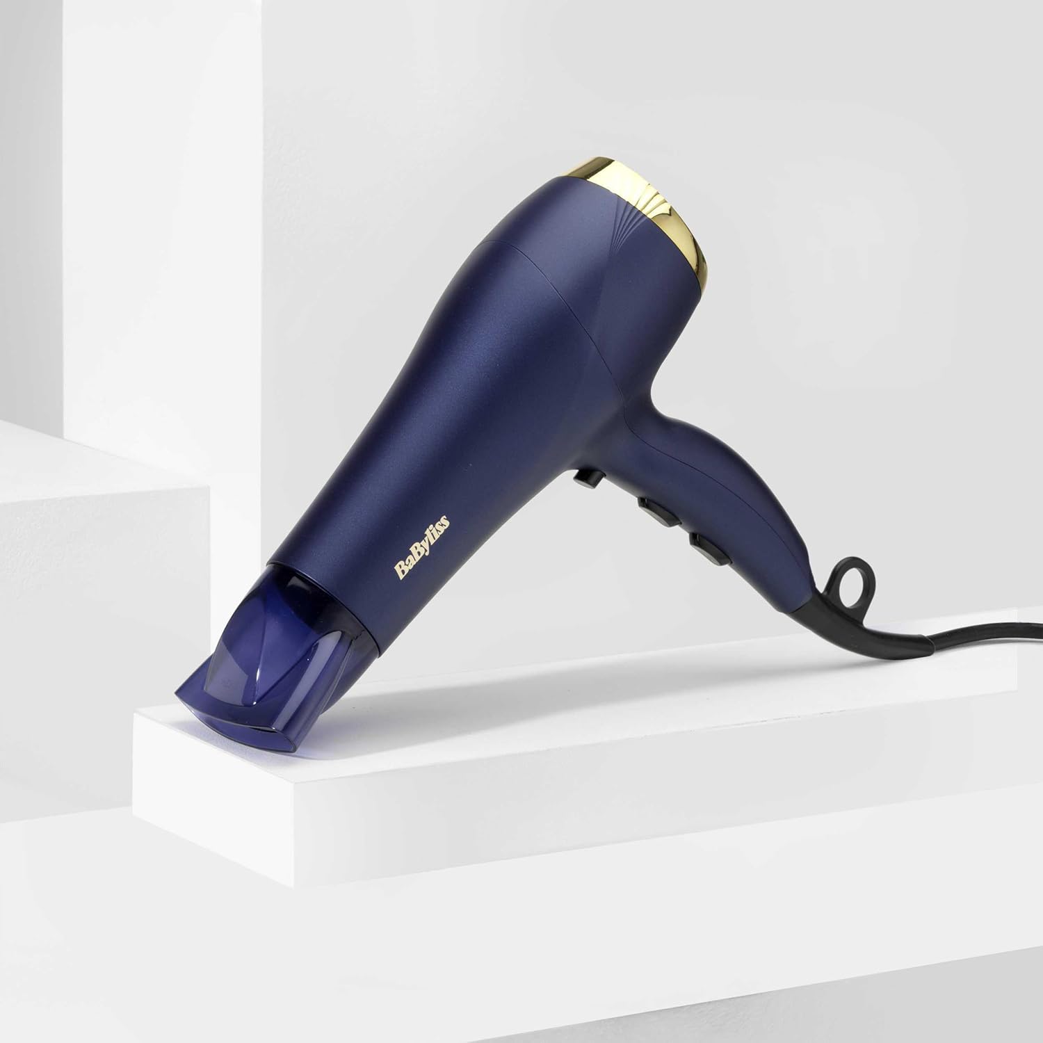 BaByliss - Midnight Luxe - 2300W, ionique, 3 températures, léger - 5781PE