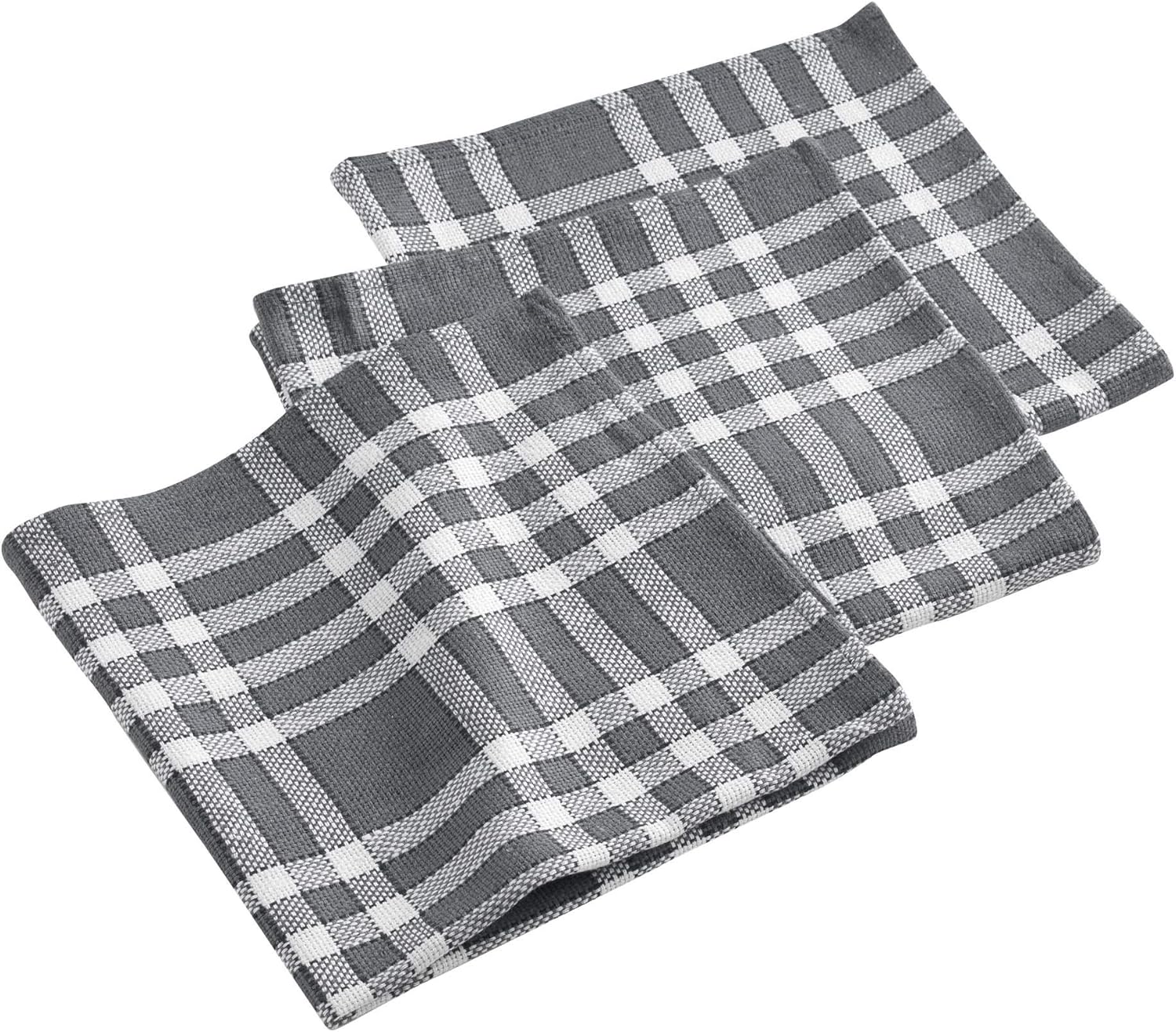 Douceur d'intérieur - Traditio - 45x45 cm - lot 3 serviettes coton tissé