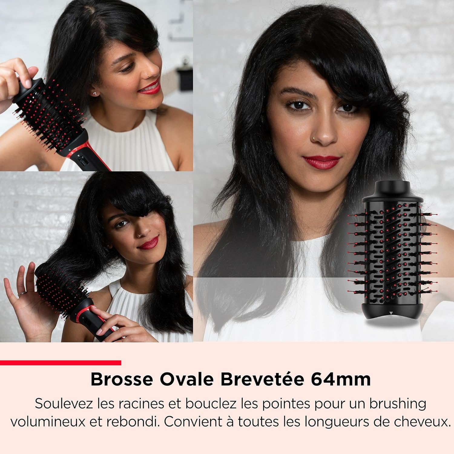 Revlon - One-Step Styler 5-en-1 - multi-têtes coiffantes - RVDR5370
