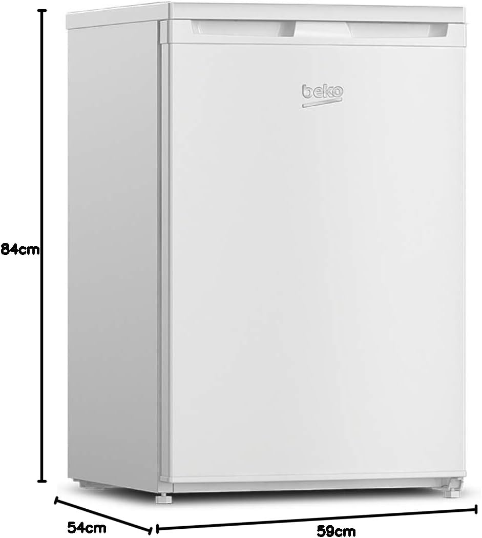 Beko - réfrigérateur table top - compact 114L, MinFrost, porte réversible - TSE1284N
