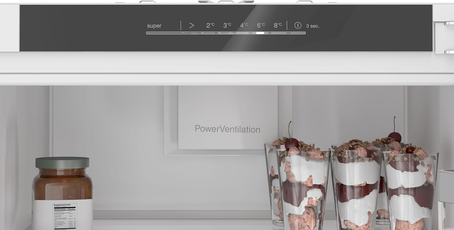 Bosch - réfrigérateur 1 porte Série 4, 310L, encastrable, 177x54cm - KIR81VFE0