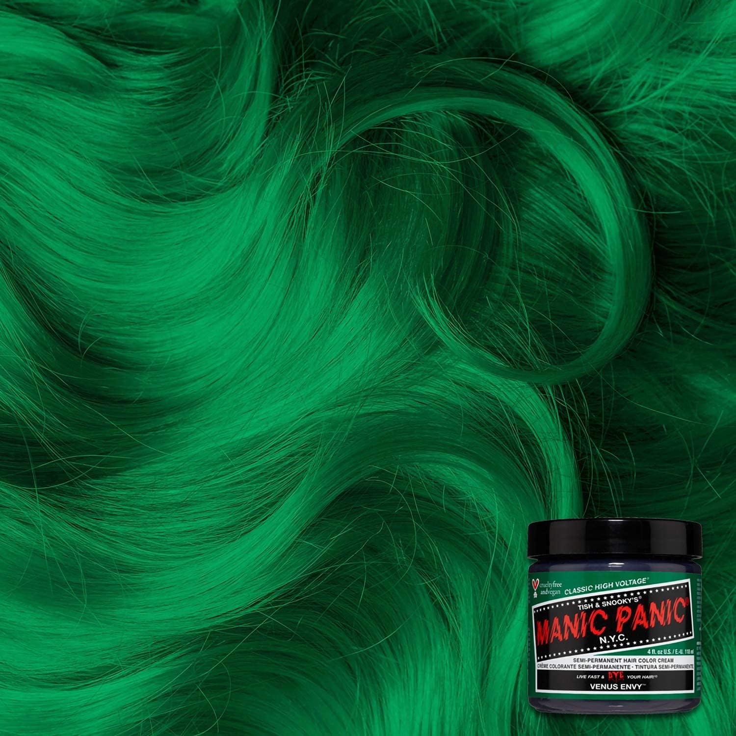 Manic Panic - Cream Formula - semi-permanent - vert Venus Envy