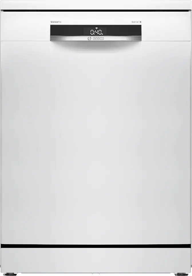 Bosch - lave-vaisselle Série 6, 60cm, pose libre, blanc - SMS6ZCW12F