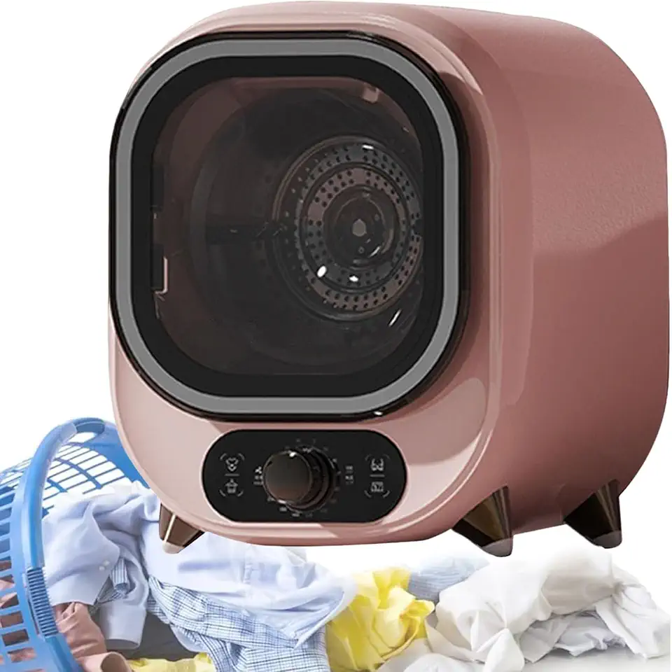 Mini sèche-linge portable - capacité compacte - cuve inox - installation comptoir/murale