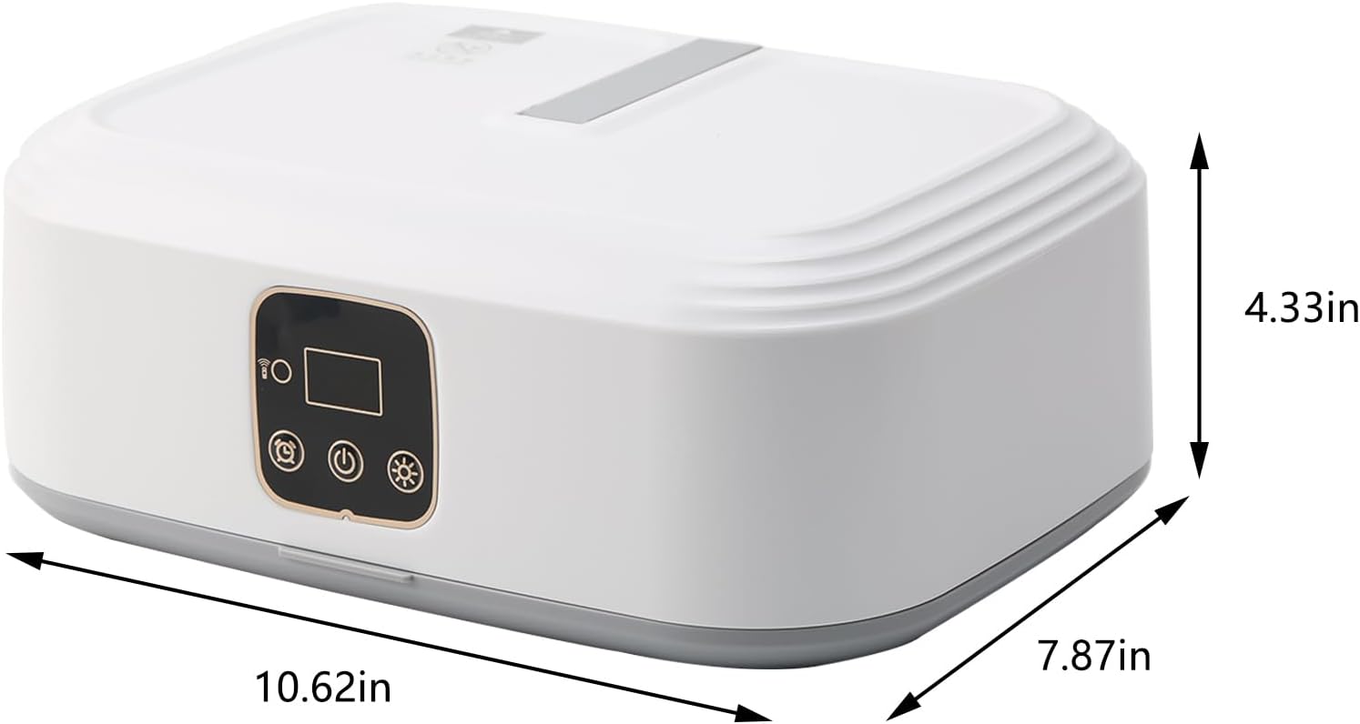 Sèche-linge portable pliable, 600W, minuterie, compact, pompe à chaleur