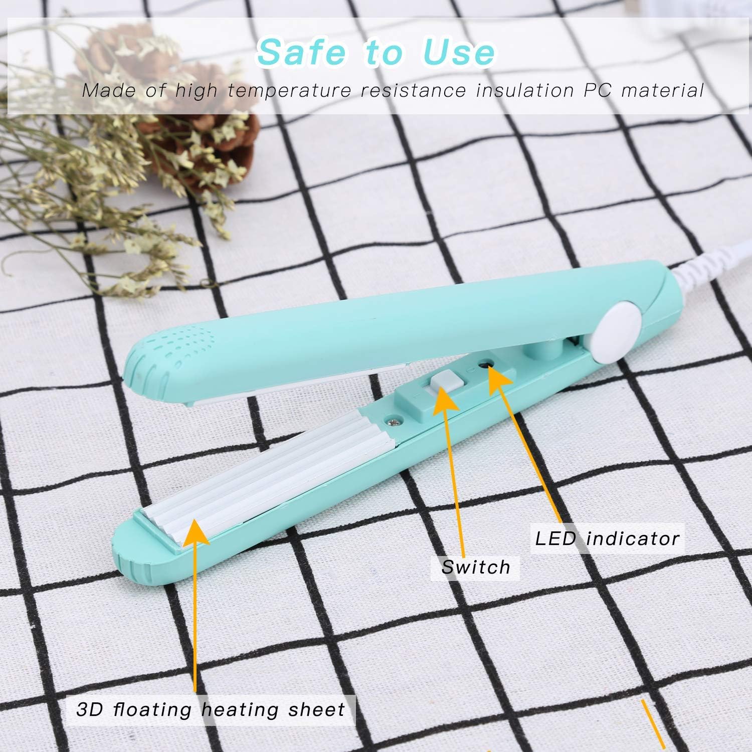 Mini scellant thermique portable - feuille chauffante - compact - conservation alimentaire étanche